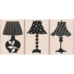 Hero Arts Ai: Decorative Lamps Rubber Stamp - Lilly Grace Crafts