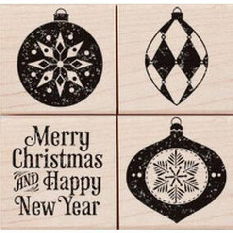 Hero Arts Pp: Traditional Ornaments Rubber Stamp - Lilly Grace Crafts