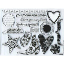 Hero Arts Scrapbook Elements Rubber Stamp - Lilly Grace Crafts