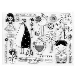 Hero Arts Stylist Elements Rubber Stamp - Lilly Grace Crafts