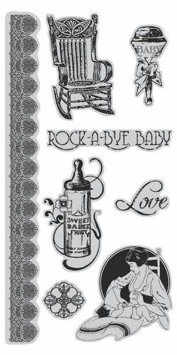 Little Darlings 3 Cling Stamp Sets - Lilly Grace Crafts