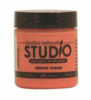 Claudine Hellmuth Paints and Med-Altered Orange Paint - Lilly Grace Crafts