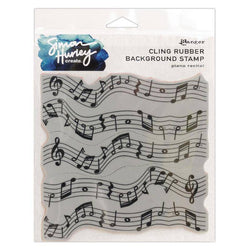 Ranger Industries Piano Recital - Background Stamp - Lilly Grace Crafts