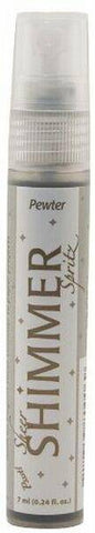 Tsukineko Shimmer Pewter In 8ml Spritzer - Lilly Grace Crafts