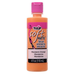 Duncan Soft Paint 4oz Matte Mandarin Orange - Lilly Grace Crafts