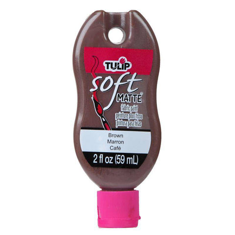 Duncan Soft Fabric Paint 2oz Matte Brown - Lilly Grace Crafts