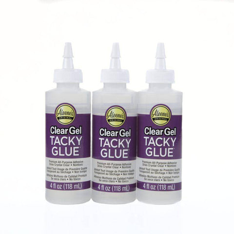 Duncan Aleenes P Glue Multi 4oz Clear Gel Tacky 3 pack - Lilly Grace Crafts