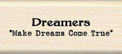 Dreamers Wood Mounted Stamp - Lilly Grace Crafts