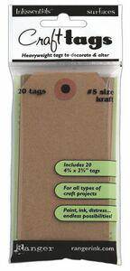 Ranger Industries Kraft Tag #5 (Package of 20) - Lilly Grace Crafts