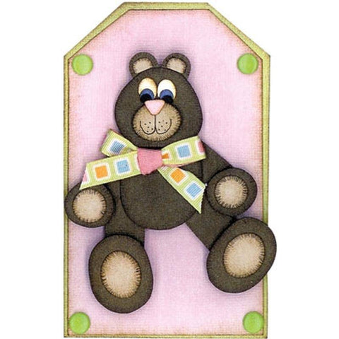 Just Jinger Teddy Bear Tag - Lilly Grace Crafts