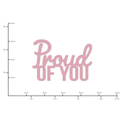 Kaisercraft Die Words Proud of You - Lilly Grace Crafts