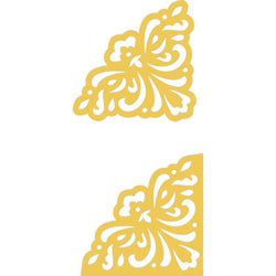 Kaisercraft Decorative Die Flourish Corners - Lilly Grace Crafts