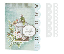 Kaisercraft Decorative Metal Die Scallop Card Edge - Lilly Grace Crafts