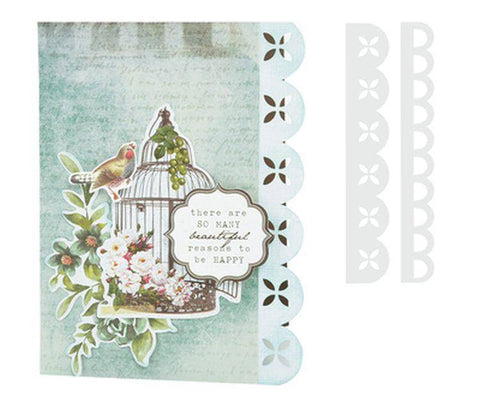 Kaisercraft Decorative Metal Die Scallop Card Edge - Lilly Grace Crafts