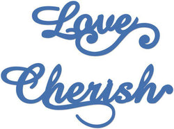 Kaisercraft Decorative Metal Die Love and Cherish - Lilly Grace Crafts