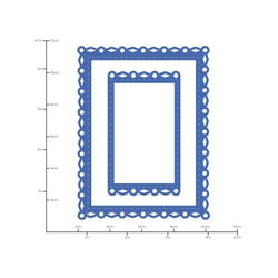 Kaisercraft Die Rectangle Fancy Frames - Lilly Grace Crafts