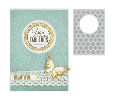 Kaisercraft Decorative Metal Die Lattice Cardfront - Lilly Grace Crafts