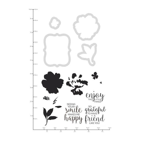 Kaisercraft Decorative Die and Stamp Watercolour Friends - Lilly Grace Crafts