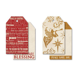 Christmas - Holy Night Tag Pack - Lilly Grace Crafts