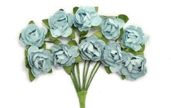 Kaisercraft Mini Paper Blooms - Iceberg - Lilly Grace Crafts