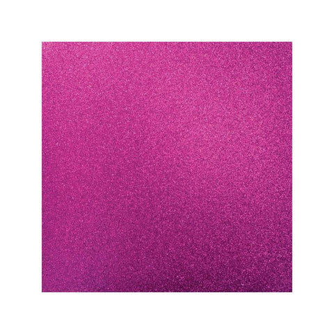 Kaisercraft Glitter Cardstock - Magenta Pack of 10 Sheets - Lilly Grace Crafts