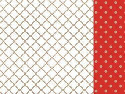 Kaisercraft 12x12 Scrapbook Paper Lattice 10 Sheets - Lilly Grace Crafts