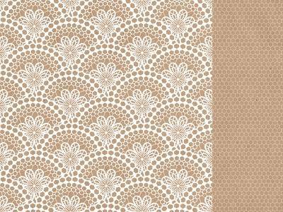 Kaisercraft 12x12 Scrapbook Paper Lace 10 Sheets - Lilly Grace Crafts