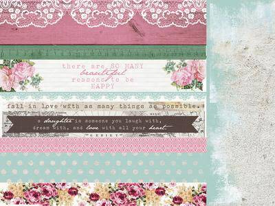 Kaisercraft 12x12 Scrapbook Paper - Miss 10 Sheets - Lilly Grace Crafts