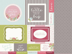 Kaisercraft Secret Garden 12x12 Scrapbook Paper - Gate - 10 Sheets - Lilly Grace Crafts