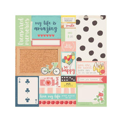 Kaisercraft 12x12 Scrapbook Paper-Montage 10 Sheets - Lilly Grace Crafts