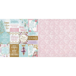 Kaisercraft Christmas Caro 12x12 Paper, Pack of 10 Sheets - Lilly Grace Crafts