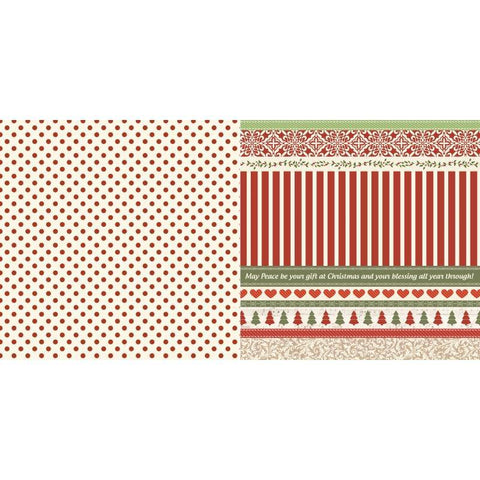 Kaisercraft Silent Night - Wrap the Presents 12x12 Paper, Pack of 10 Sheets - Lilly Grace Crafts