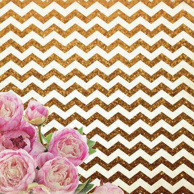 Kaisercraft Specialty Pap-Chevron Glitter - Single Sheet - Lilly Grace Crafts