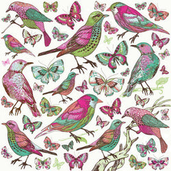 Kaisercraft Fly Free 12x12 Specialty Paper - Gloss Bond - Single Sheet - Lilly Grace Crafts