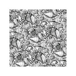 Kaisercraft Gloss Sea Shells 12x12 Paper - Pack of 10 sheets - Lilly Grace Crafts