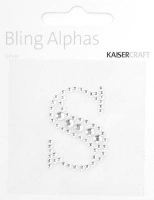 Kaisercraft Rhinestone S Silver - Lilly Grace Crafts