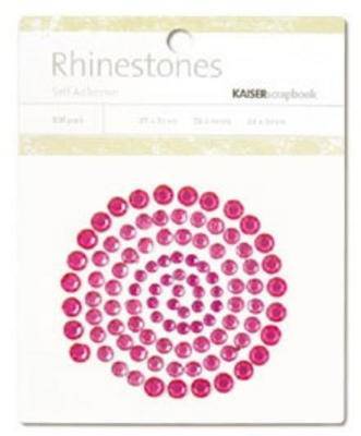 Kaisercraft Rhinestones - Hot Pink - Lilly Grace Crafts