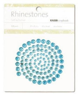 Kaisercraft Rhinestones - Aqua - Lilly Grace Crafts