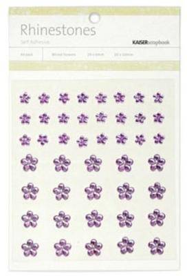 Kaisercraft Mixed Flower Rhinestones - Lilac - Lilly Grace Crafts