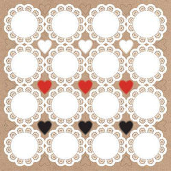 Kaisercraft Mix and Match12x12 Sticker-Doilies - Lilly Grace Crafts