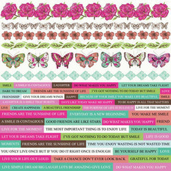 Kaisercraft Fly Free Sticker Sheet - Lilly Grace Crafts