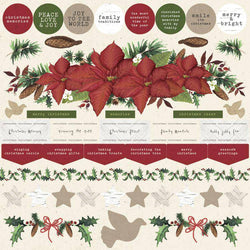 Christmas - Home for Christmas Sticker Sheet - Lilly Grace Crafts