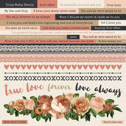 Kaisercraft Always and Forever Sticker Sheet - Lilly Grace Crafts