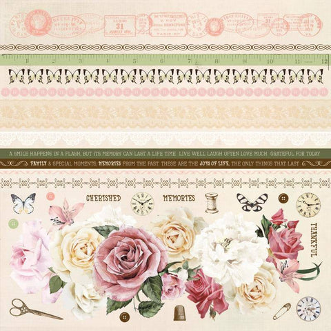 Kaisercraft Mademoiselle Sticker Sheet - Lilly Grace Crafts