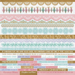 Kaisercraft Christmas Wishes Sticker Sheet - Lilly Grace Crafts