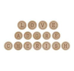 Kaisercraft Wooden Letter Words - Cherish - Lilly Grace Crafts