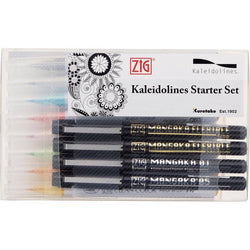 Kuretake Ltd Zig Kaleidolines Starter Set - Lilly Grace Crafts