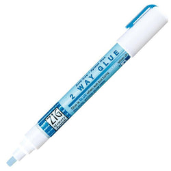 Kuretake Ltd 2 Way Glue - Chisel Tip x12 Pens - Lilly Grace Crafts