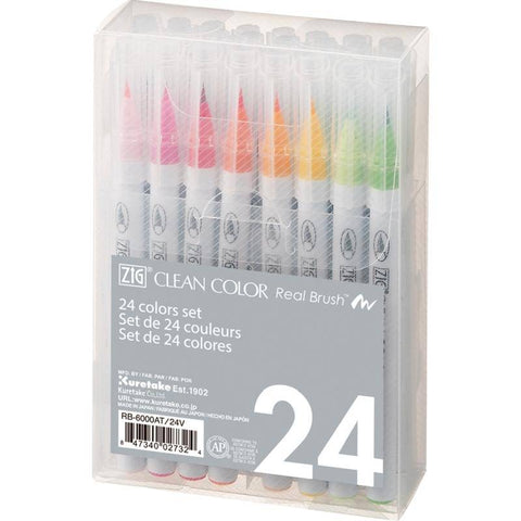 Kuretake Ltd Zig Clean Color Real Brush - Lilly Grace Crafts