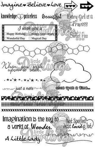 Little Darlings Fairytale Sentiments - Lilly Grace Crafts